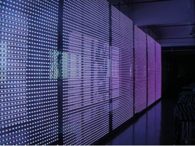 Transparent LED display mesh panel SMD type